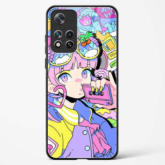 art station - Redmi Note 11T 5G Glass Gripper Case