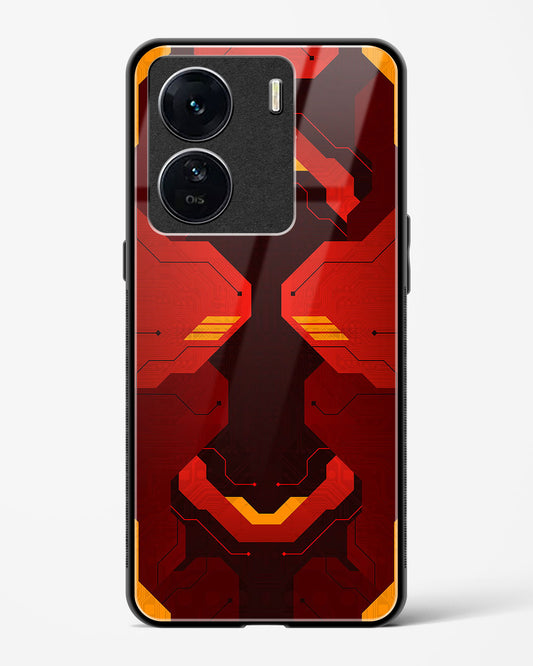 Flame Fusion - Vivo iQOO Z7s Glass Gripper Case