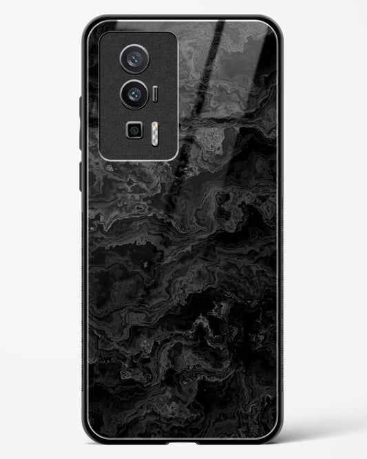 Charcoal Veil - Redmi K60 Glass Gripper Case