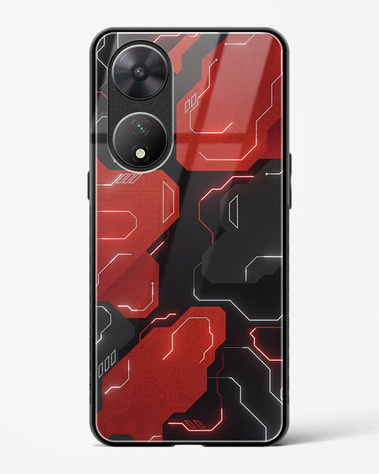 Gaming Rouge - Vivo T2 5G Glass Gripper Case