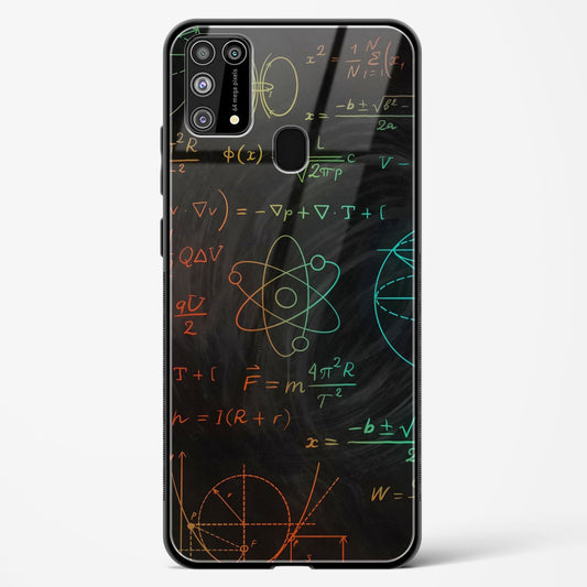 Physics Inky Black - Samsung Galaxy M31 Prime Glass Gripper Case