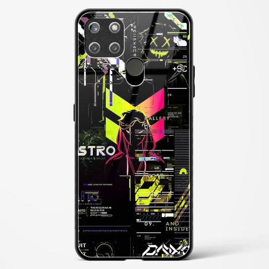 Cyber Boy Yellow - Realme C25Y Glass Gripper Case