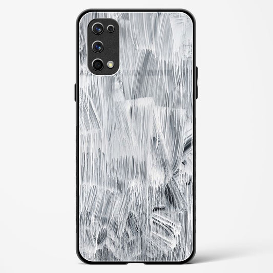 white paint - Realme 7 Pro Glass Gripper Case