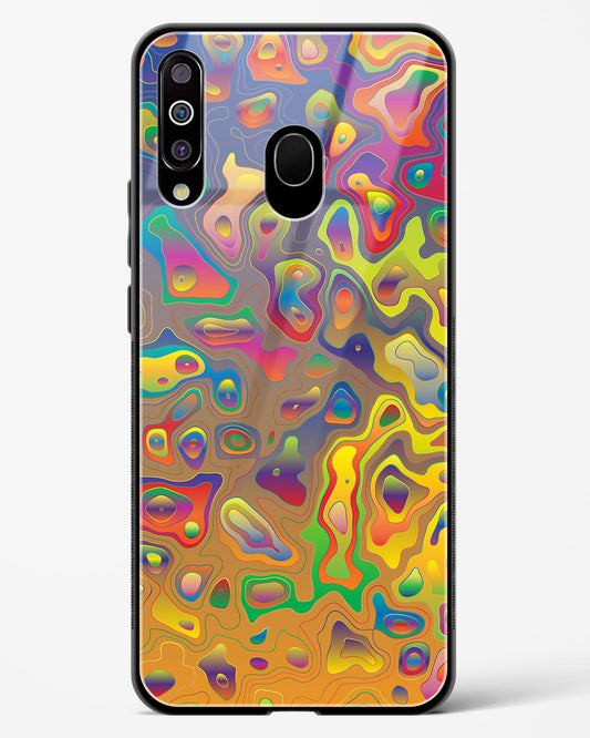 Contour Map - Samsung Galaxy M40 Glass Gripper Case