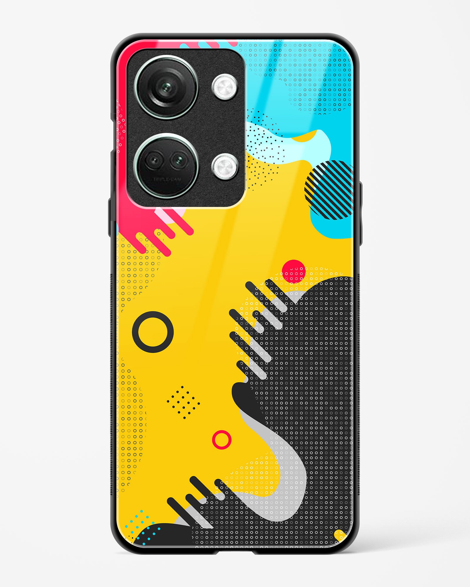 Boho Abstract - OnePlus Nord 3 Glass Gripper Case