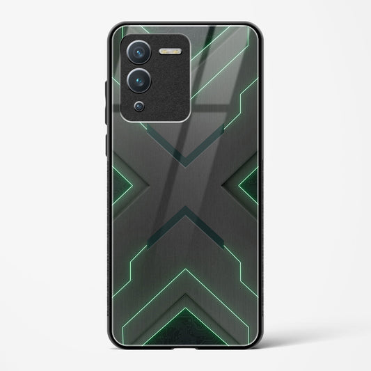 Green Horizon - Vivo V25 Pro Glass Gripper Case