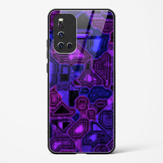 Twilight Fusion - Vivo V19 Glass Gripper Case