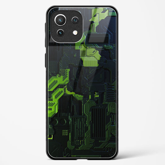 Shadowed Jade - Mi 11 Lite Glass Gripper Case