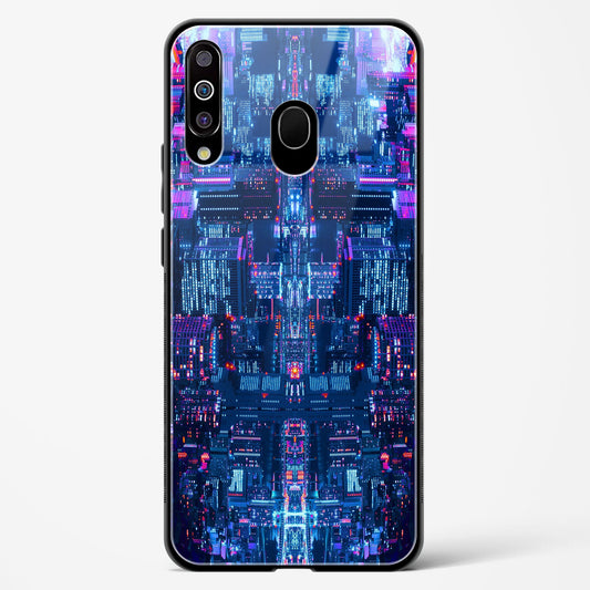 City Glitch - Samsung Galaxy M30 Glass Gripper Case