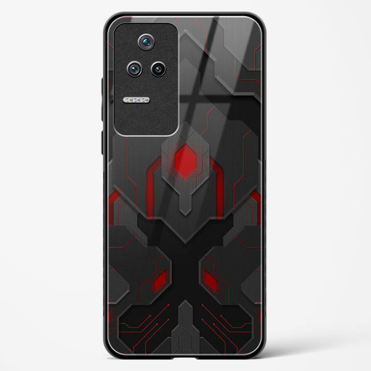 Obsidian Inferno - Redmi K50 Glass Gripper Case