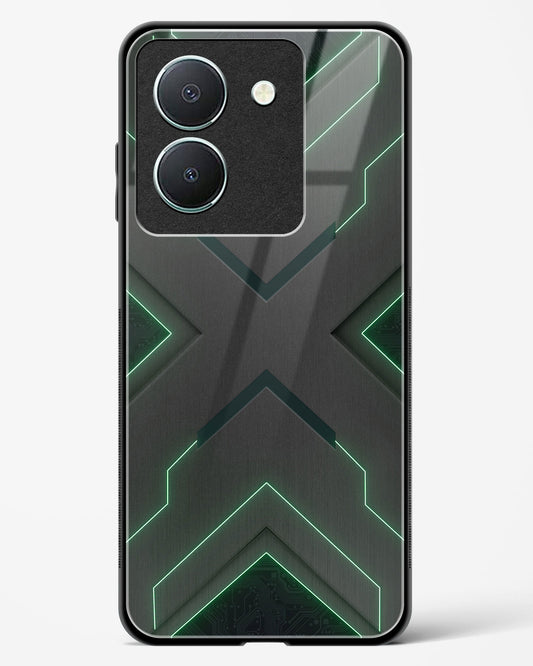 Green Horizon - Vivo Y36 Glass Gripper Case