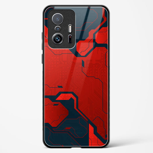 Sanguine Surge - Xiaomi 11T Glass Gripper Case