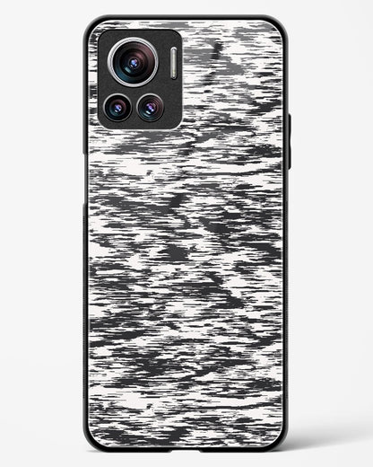 Black-and-White-Glitch-Motorola-Edge-30-Ultra-Glass-Case