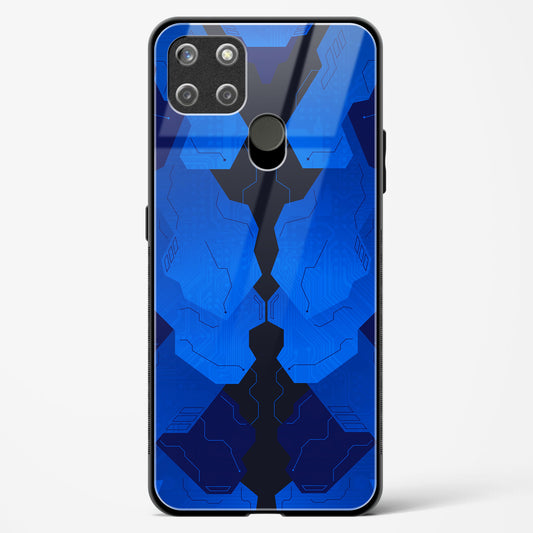 Blue Blitz - Realme C25Y Glass Gripper Case