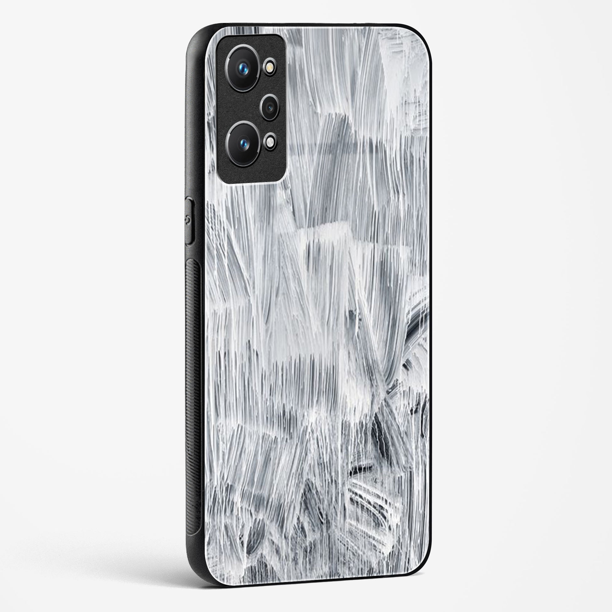 white paint - Realme GT2 Pro Glass Gripper Case