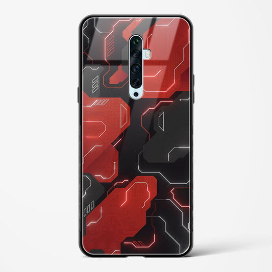 Gaming Rouge - Oppo Reno 2Z Glass Gripper Case