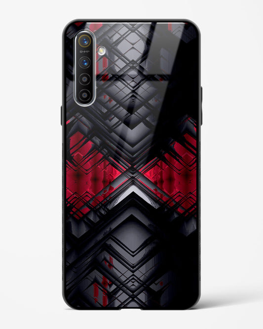 Red Eclipse - Realme XT Glass Gripper Case