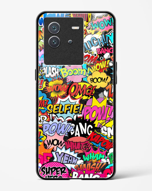 Comic Madness - Vivo iQOO Neo 6 5G Glass Gripper Case