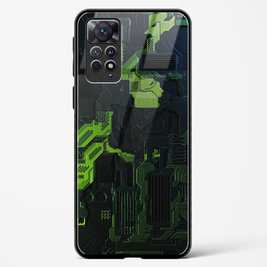 Shadowed Jade - Redmi Note 11 Pro Plus 5G Glass Gripper Case