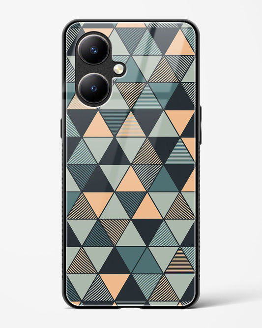 Triangle Mosaic - Vivo Y27 Glass Gripper Case