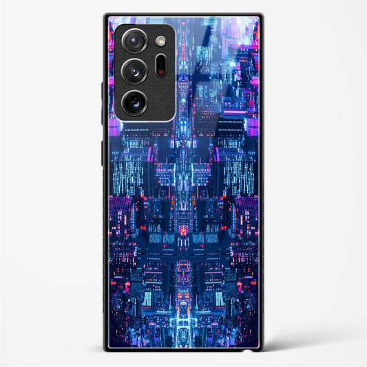 City Glitch - Samsung Galaxy Note 20 Ultra Glass Gripper Case