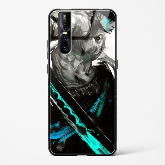 Onyx Blade - Vivo V15 Pro Glass Gripper Case