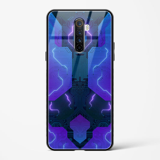 Electric Blueburst - Oppo Reno Ace Glass Gripper Case