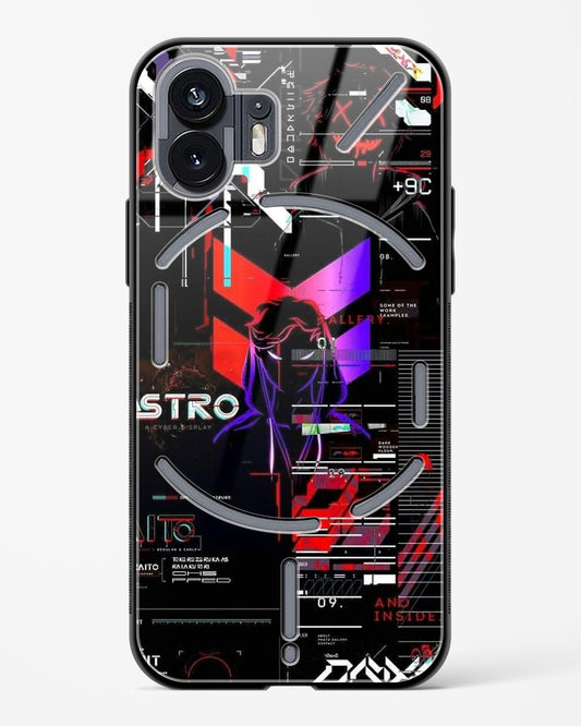 Cyber Boy Red - Nothing Phone 2 Glass Gripper Case