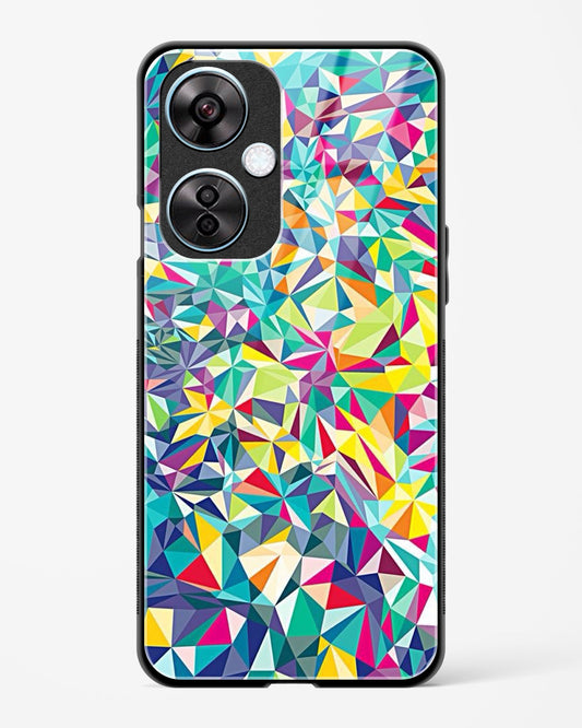 colorful geometric abstract - OnePlus Nord CE 3 Glass Gripper Case