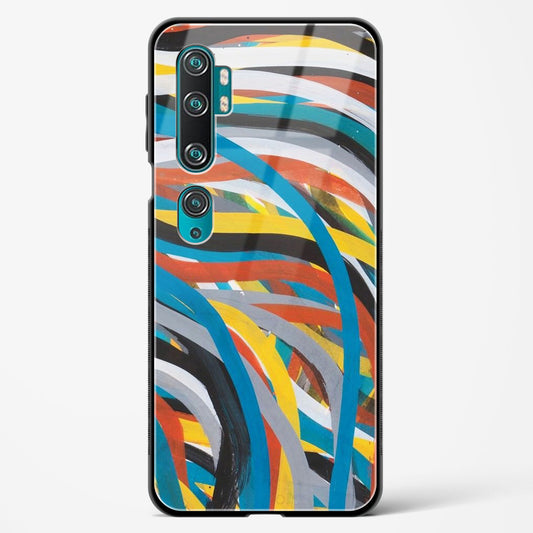 colorful stroke pattern - Mi 10 Glass Gripper Case