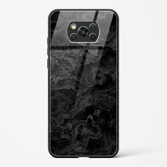 Charcoal Veil - POCO X3 Pro Glass Gripper Case