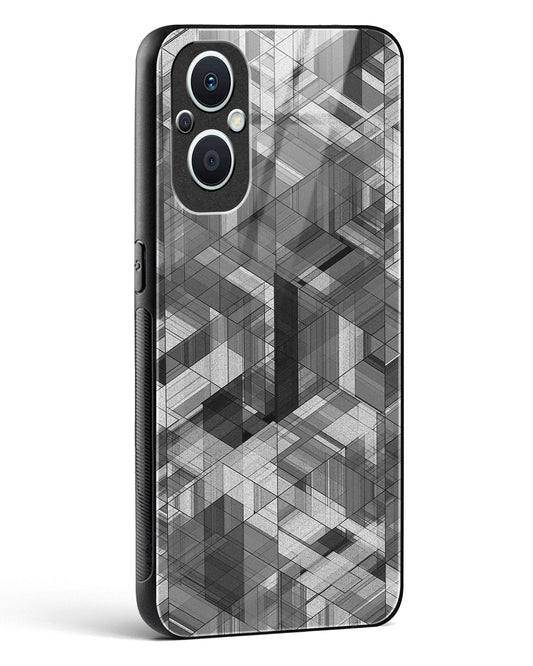 Black Diamond Grid - OnePlus Nord N20 5G Glass Gripper Case