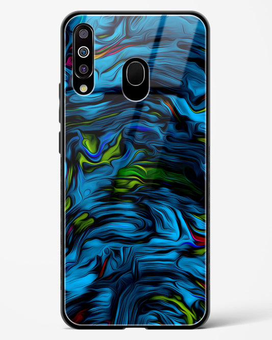 Aquatic Blue - Samsung Galaxy M40 Glass Gripper Case