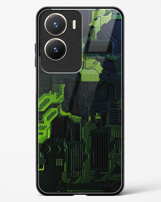 Shadowed Jade - Vivo T2x 5G Glass Gripper Case