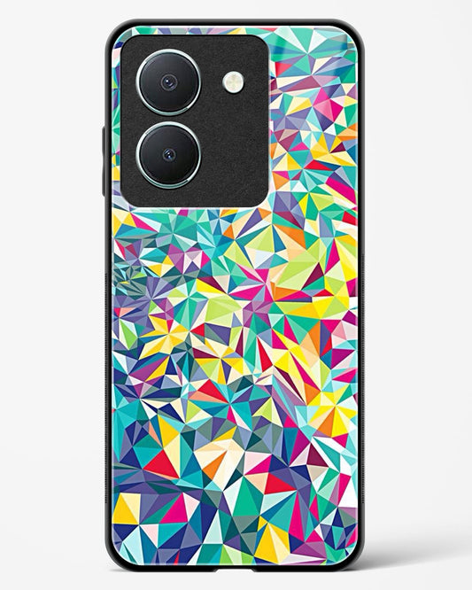 colorful geometric abstract - Vivo Y36 Glass Gripper Case