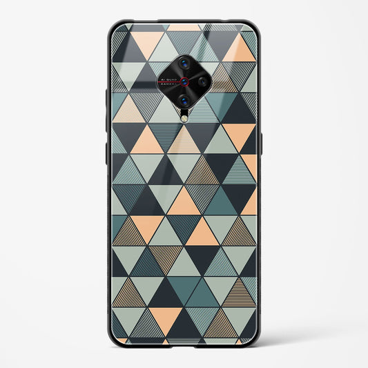 Triangle Mosaic - Vivo S1 Pro Glass Gripper Case