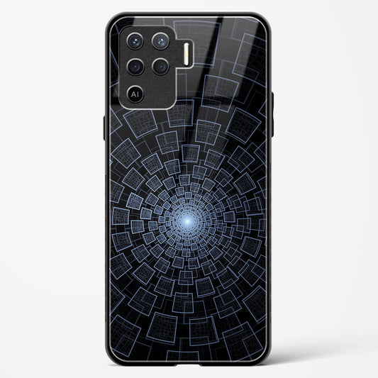 Cyber Tunnel - Oppo F19 Pro Glass Gripper Case