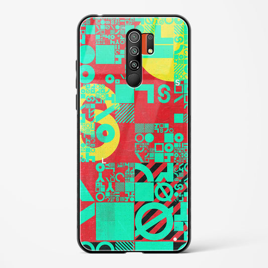 Orient Abstract - POCO M2 Glass Gripper Case