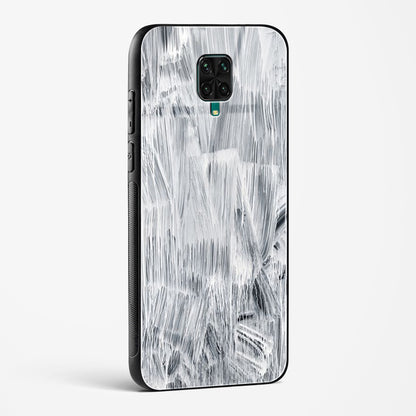 white paint POCO M2 Pro Glass Case