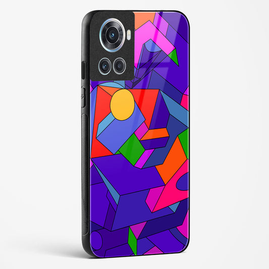 Geometric Chroma OnePlus OnePlus 10R 5G Glass Gripper Case