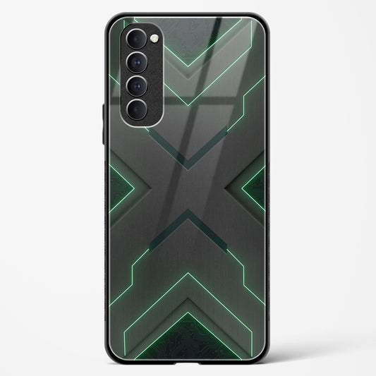 Green Horizon - Oppo Reno 4 Pro Glass Gripper Case