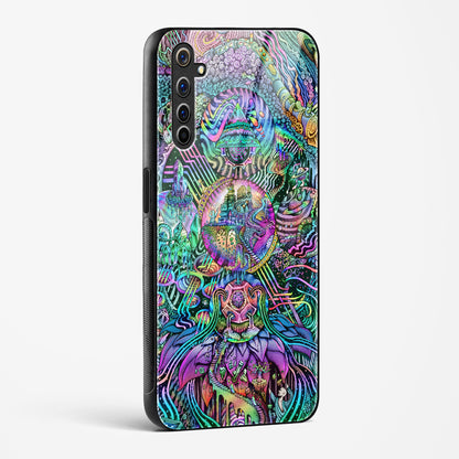 Trippy Galaxy  - Realme 6i Glass Gripper Case