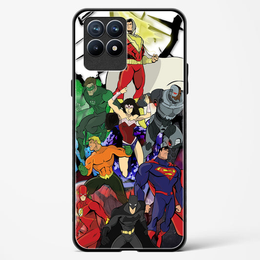 Fandom - Realme 8i Glass Gripper Case