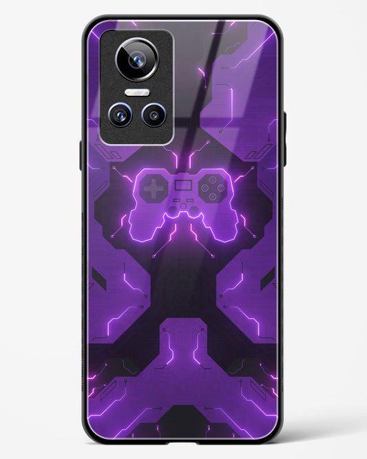 Violet Vortex - Realme GT Neo 3 Glass Gripper Case