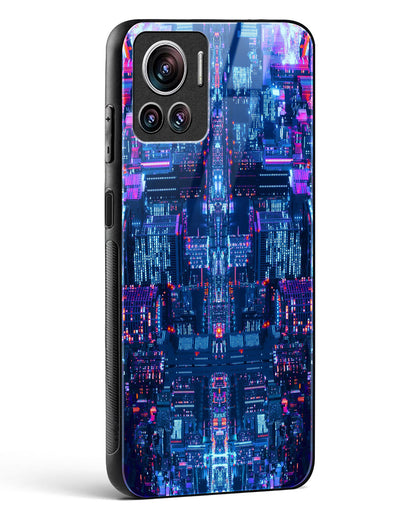 City Glitch - Motorola Edge 30 Ultra Glass Gripper Case