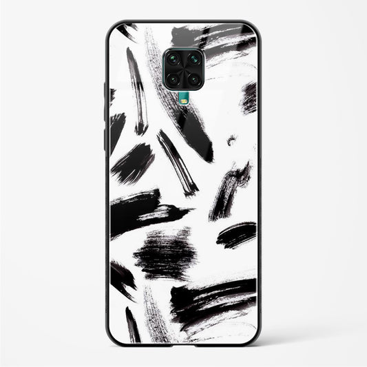 Ink Marks - POCO M2 Pro Glass Gripper Case