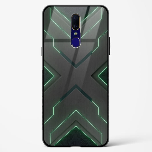 Green Horizon - Oppo F11 Glass Gripper Case