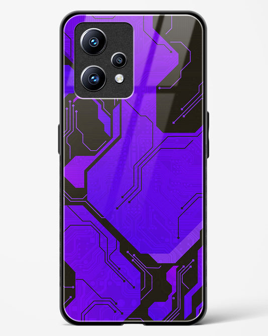 Purple Pulse - Realme Narzo 50 Pro 5G Glass Gripper Case