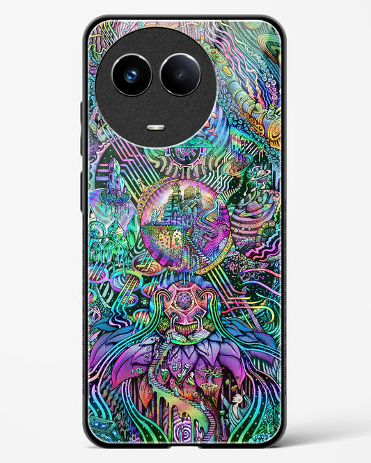 Trippy Galaxy - Realme 11 5G Glass Gripper Case