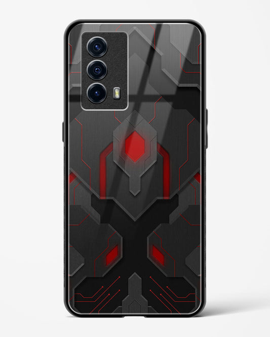 Obsidian Inferno - Vivo iQOO7 Glass Gripper Case